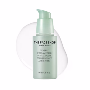 The Face Shop - Salicylic Acid - Tea Tree-Pore Ampoule Serum - with AHA & PHA - Reduces Pores