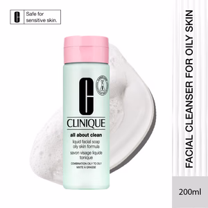 Clinique - Liquid Facial Soap Oily Skin - Combination Oily To Oily Facewash