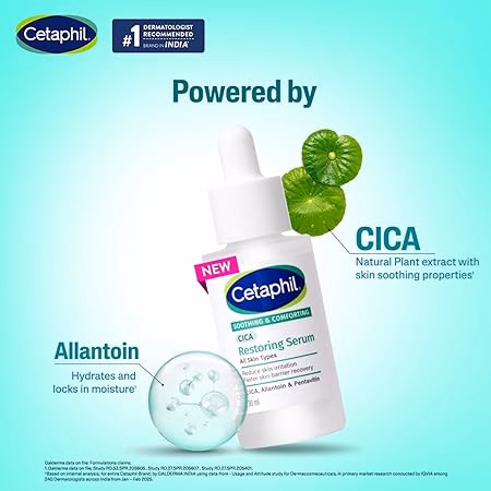 Cetaphil - Soothing and Comforting CICA Restoring Serum