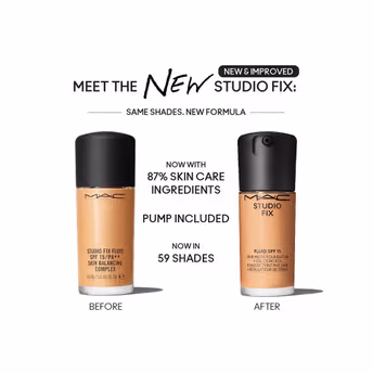 M.A.C - NC16 - Studio Fix Fluid SPF 15 - Soft Matte Foundation With Hyaluronic Acid