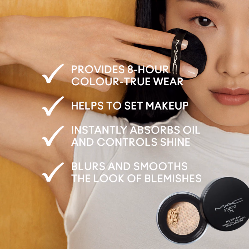 M.A.C - Light - Studio Fix Pro Set + Blur Weightless Loose Powder
