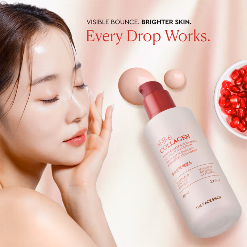The Face Shop - Pomegranate & Collagen - Serum