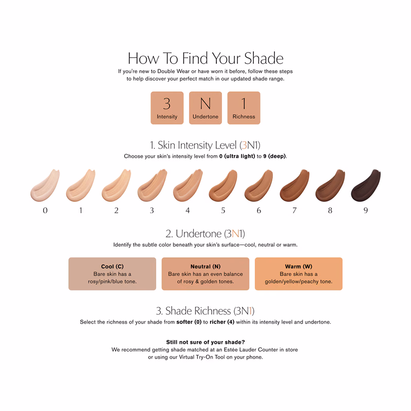 Estee Lauder - Alabaster - Double Wear Stay-in-Place Longwear Matte Foundation
