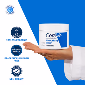 CERAVE - MOISTURIZING CREAM  -  BAUME HYDRATANT