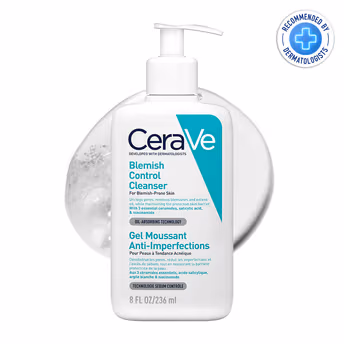 CeraVe - Blemish Control Cleanser - with 2% Salicylic Acid & Niacinamide for Acne-prone skin