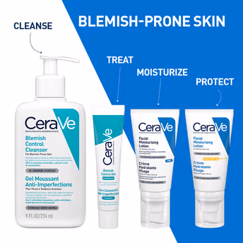 CeraVe - Blemish Control Cleanser - with 2% Salicylic Acid & Niacinamide for Acne-prone skin