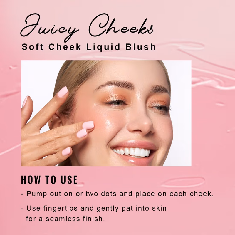 DAILY LIFE FOREVER52 - PINK - JUICY CHEEKS -TINT LIQUID BLUSH