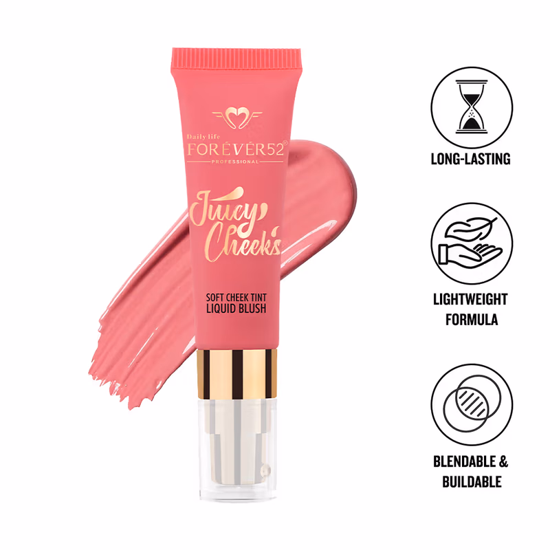 DAILY LIFE FOREVER52 - PINK - JUICY CHEEKS -TINT LIQUID BLUSH