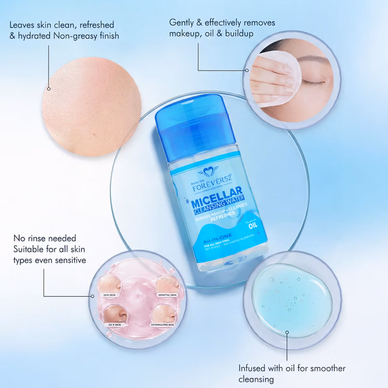 Daily Life Forever52 - Micellar Cleansing Water - Infused With Oil