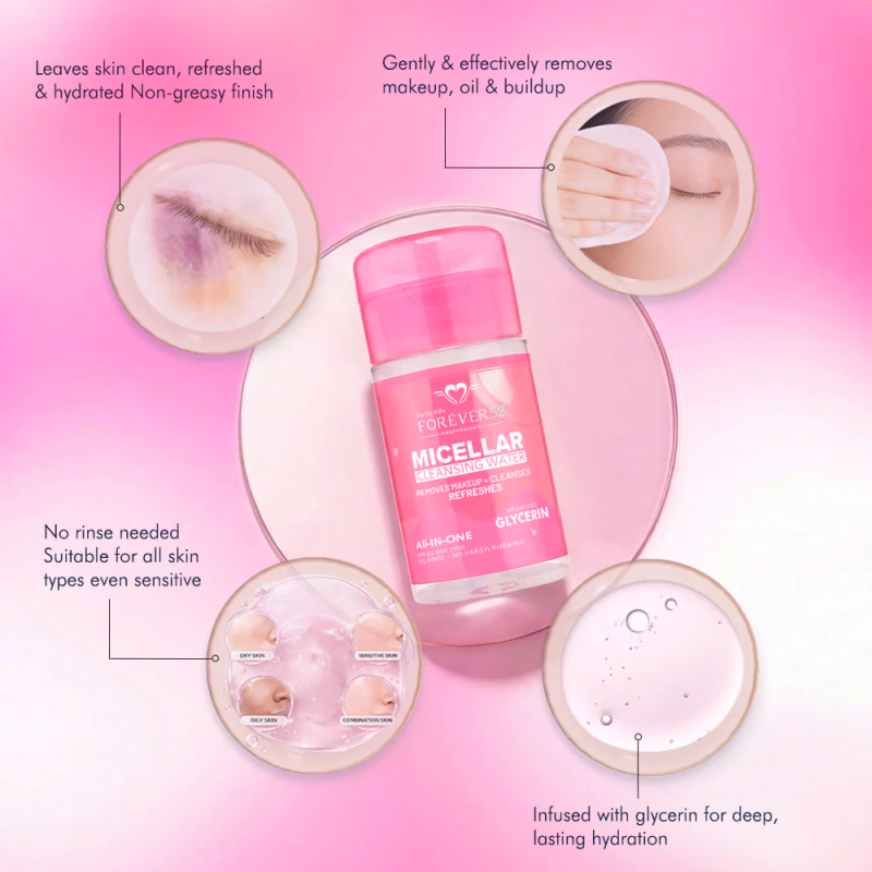 Daily Life Forever52 - Micellar Cleansing Water - Infused With Glycerin
