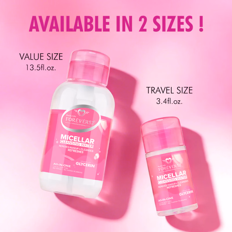 Daily Life Forever52 - Micellar Cleansing Water - Infused With Glycerin