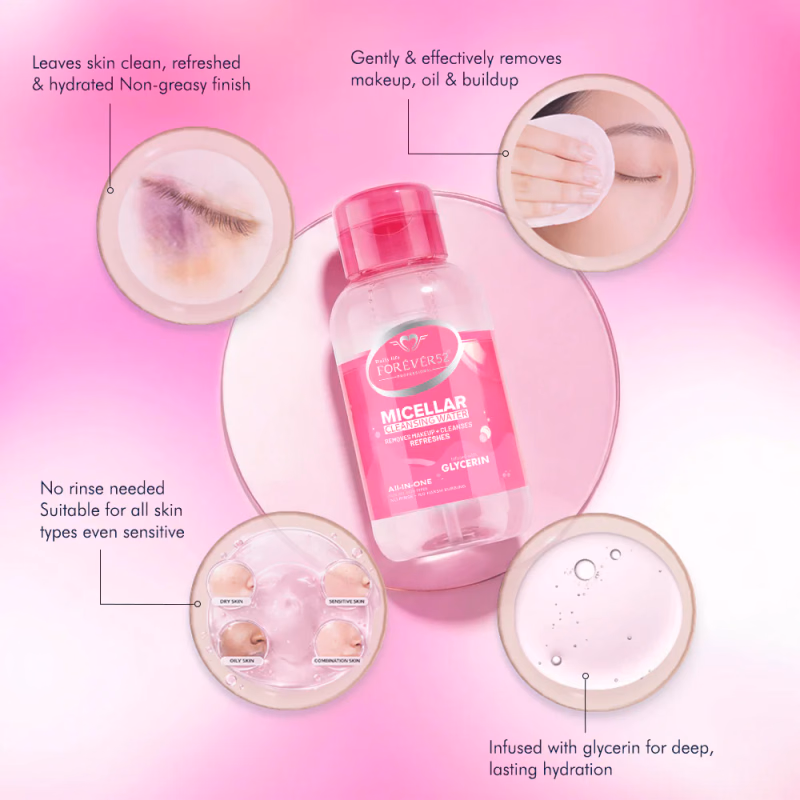 Daily Life Forever52 - Micellar Cleansing Water - Infused With Glycerin