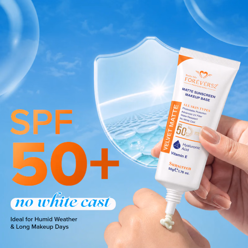 Daily Life Forever52 - Velvet Matte - Sunscreen SPF 50-With Vitamin C & Hyaluronic Acid