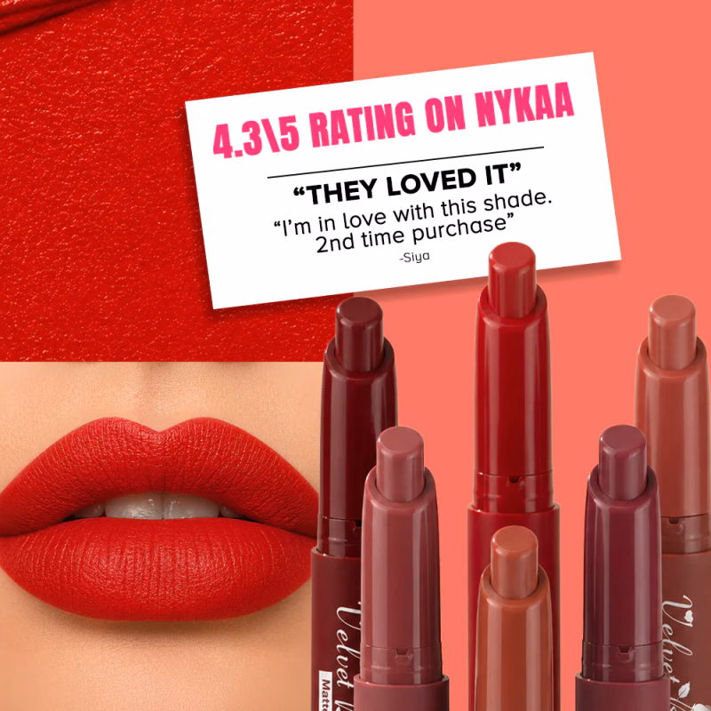 Daily Life Forever52 - Versilla - Velvet Rose Matte Lipstick
