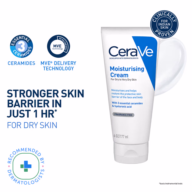 CERAVE - MOISTURIZING CREAM - BAUME HYDRATANT