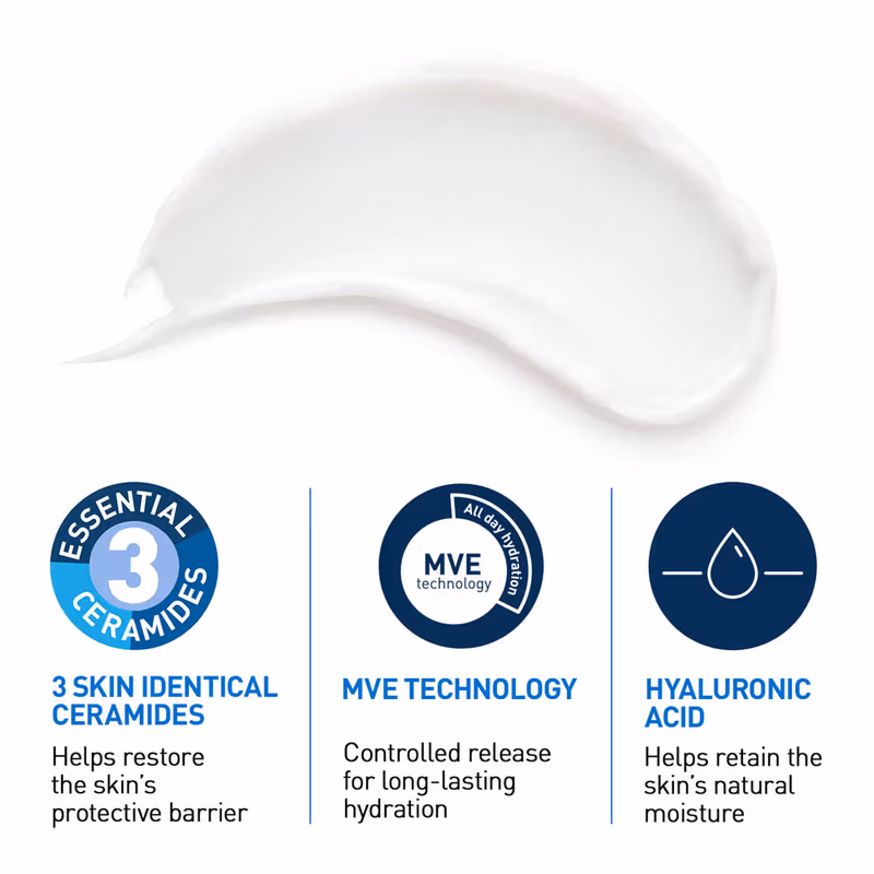 CERAVE - MOISTURIZING CREAM - BAUME HYDRATANT