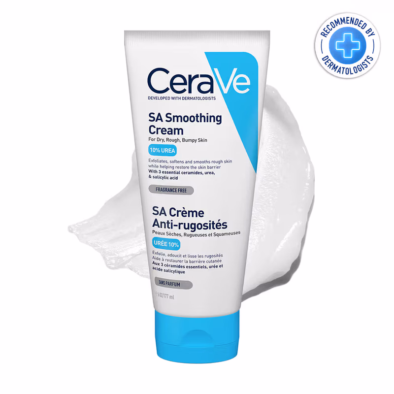 CeraVe - SA Smoothing Cream - For Dry - Rough, Bumpy Skin