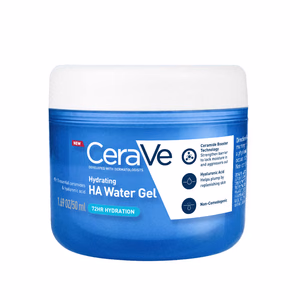 CeraVe - HA Water Gel Oil -Free Face Moisturizer with Hyaluronic Acid & Ceramides for Plumpy Hydration