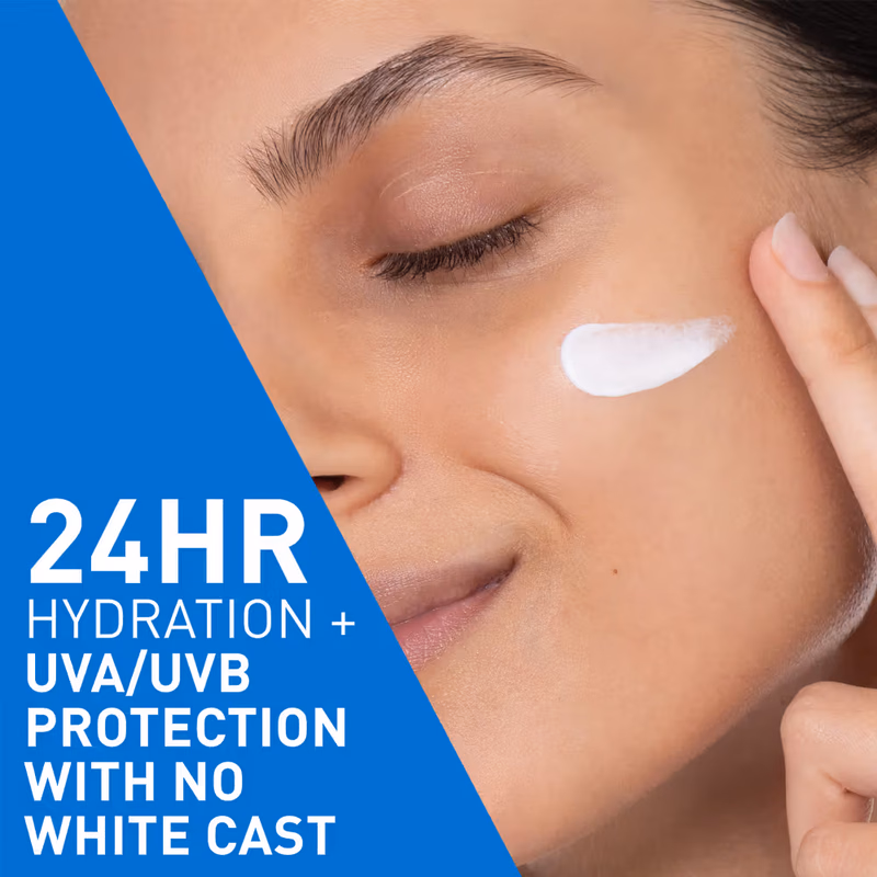CeraVe - AM Facial Moisturizier - With Sunscreen SPF 50 UVB + UVA, Dermatologist Recommended Day Cream