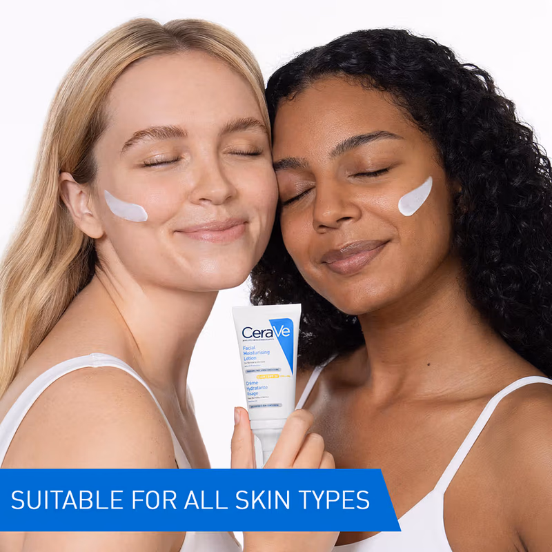 CeraVe - AM Facial Moisturizier - With Sunscreen SPF 50 UVB + UVA, Dermatologist Recommended Day Cream