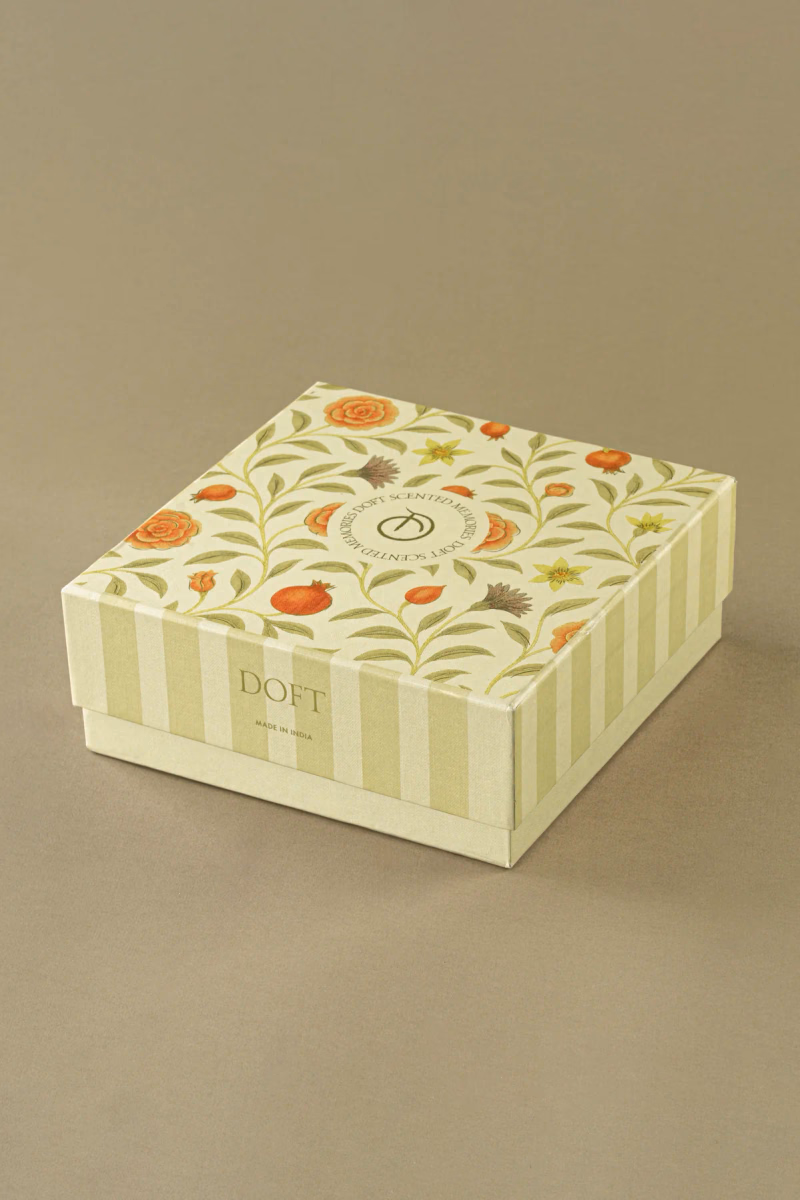Doft - Various - Mini Bowl Candle Gift Set - Foiled Bowl - Candle & Wax Tablet