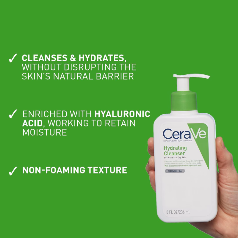 CeraVe - Hydrating Cleanser - Normal To Dry Skin
