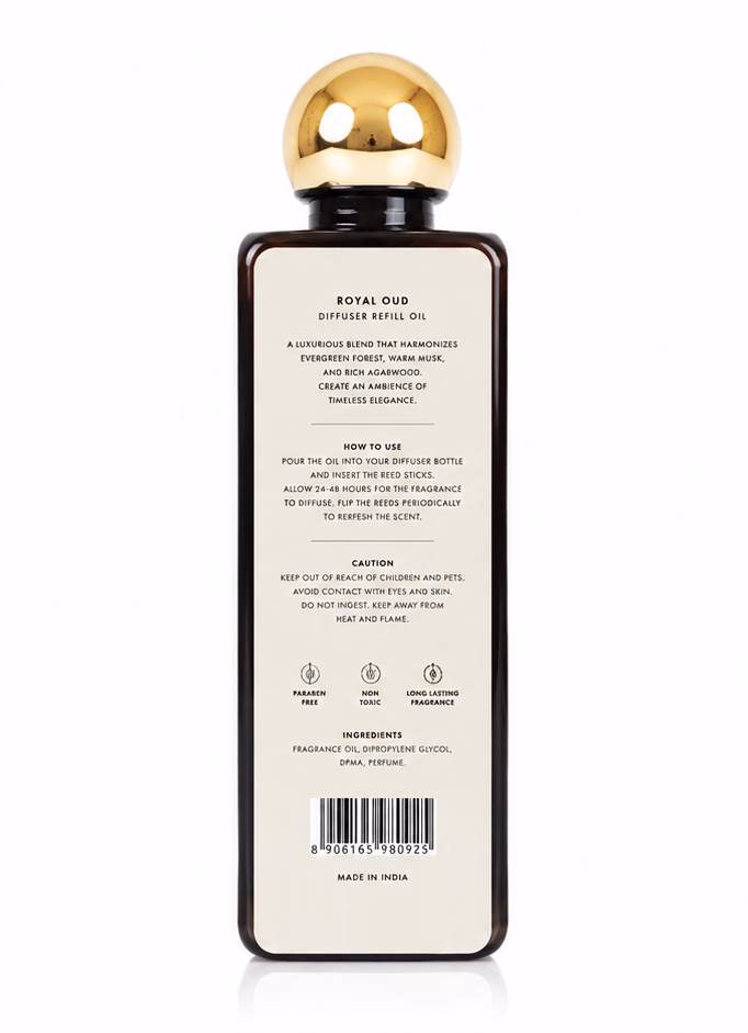 Doft - Royal Oud - Diffuser Refill Oil