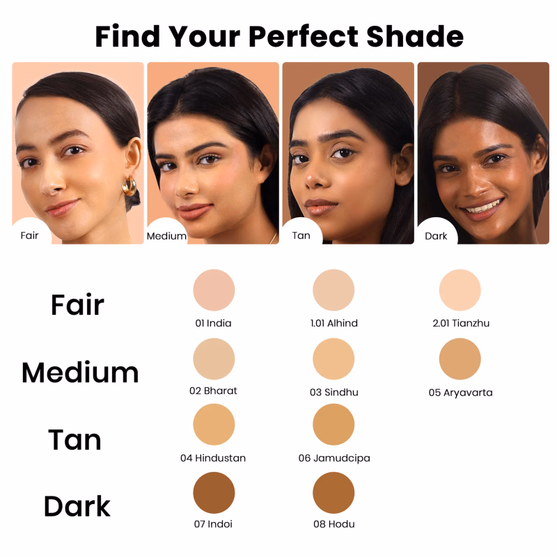 Recode - India - HD Luminous Matte Foundation