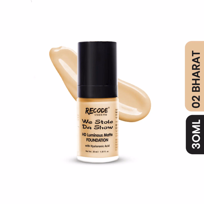 Recode - Bharat - HD Luminous Matte Foundation