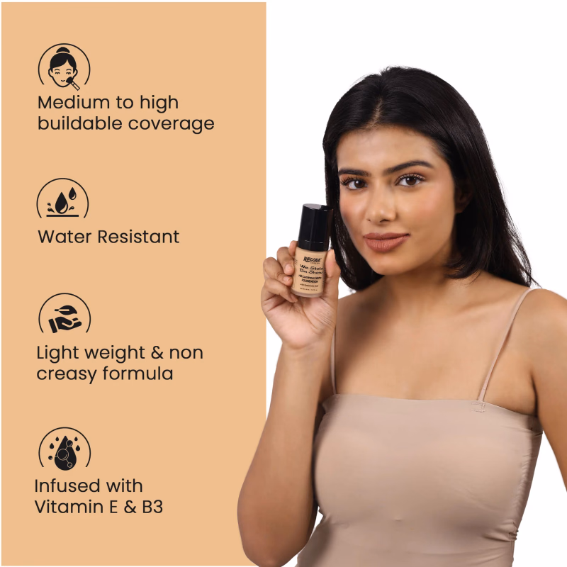 Recode - Bharat - HD Luminous Matte Foundation