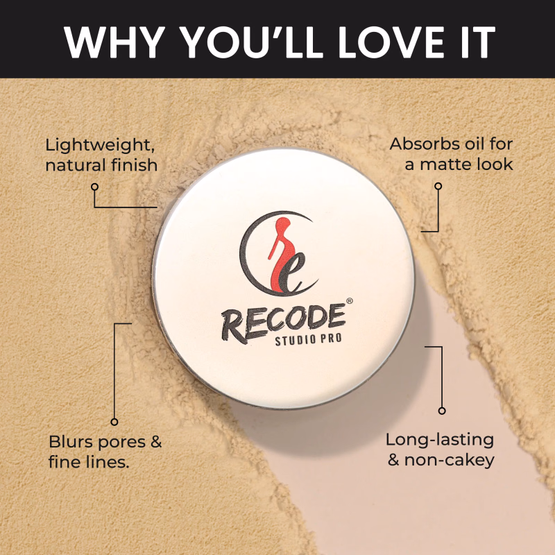 Recode - Translucent Powder - Ace Of Base - Set & Forget Fine Matte Setting