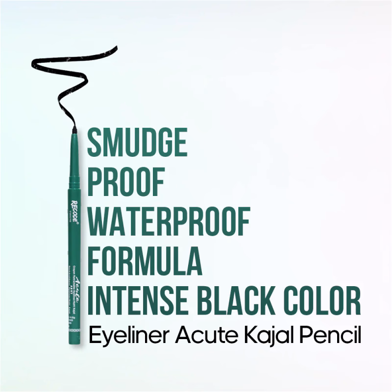 Recode - Black - Eyeliner Acute Kajal - Pencil