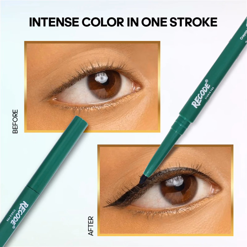 Recode - Black - Eyeliner Acute Kajal - Pencil