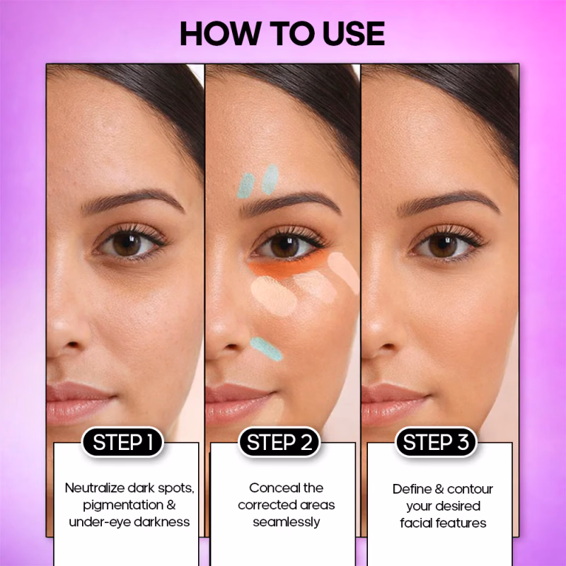 Recode - Ace of Base - Beauty Concealer, Colour Corrector & Contour Palette