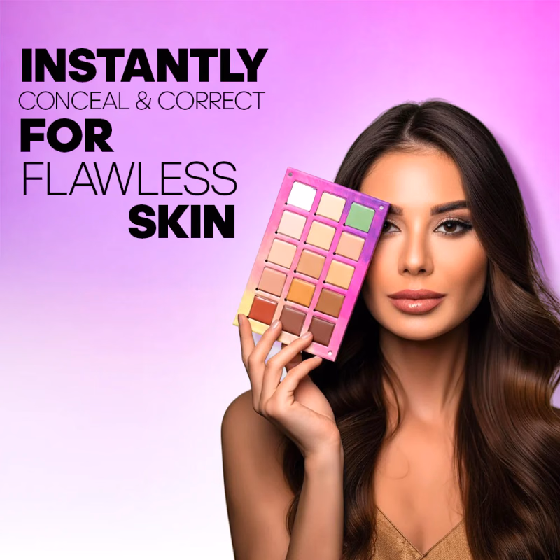 Recode - Ace of Base - Beauty Concealer, Colour Corrector & Contour Palette