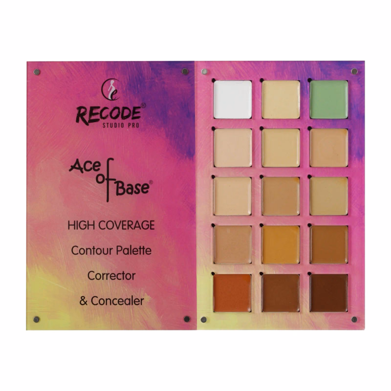 Recode - Ace of Base - Beauty Concealer, Colour Corrector & Contour Palette