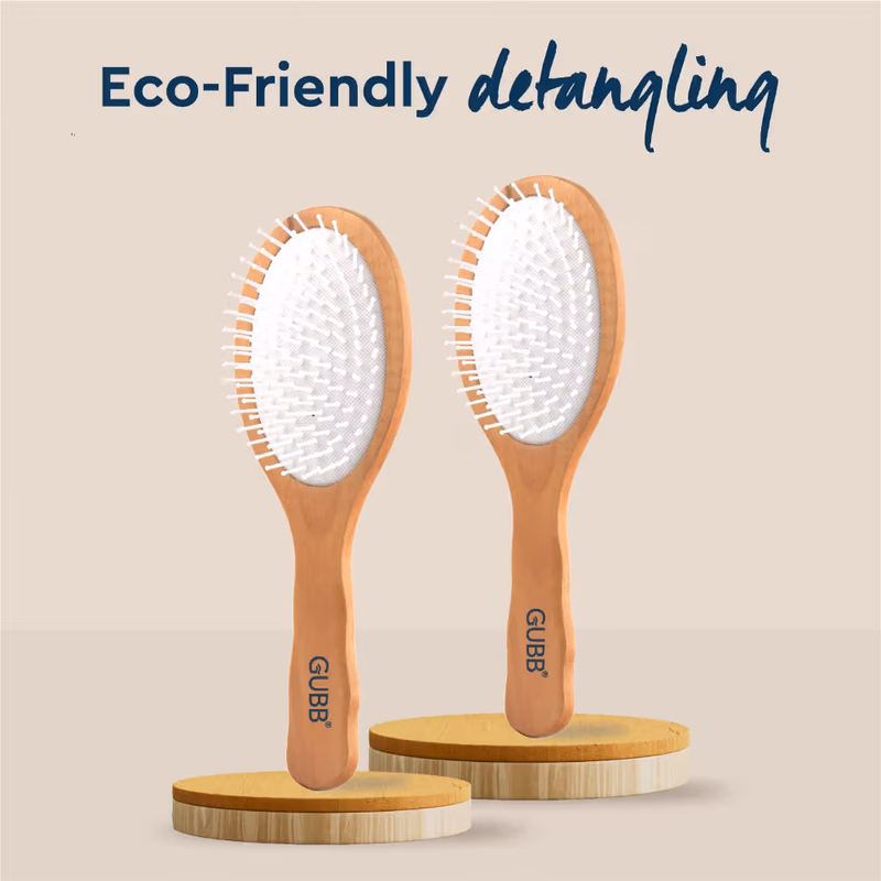 Gubb - Wooden Hues - Oval Hair Brush