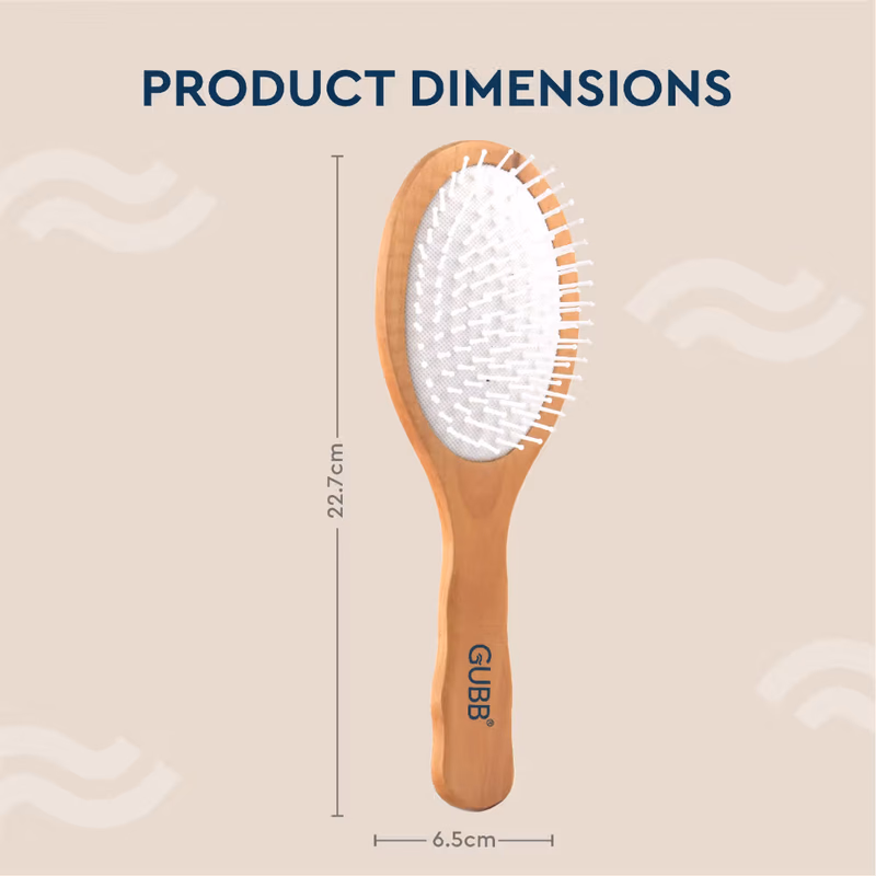 Gubb - Wooden Hues - Oval Hair Brush