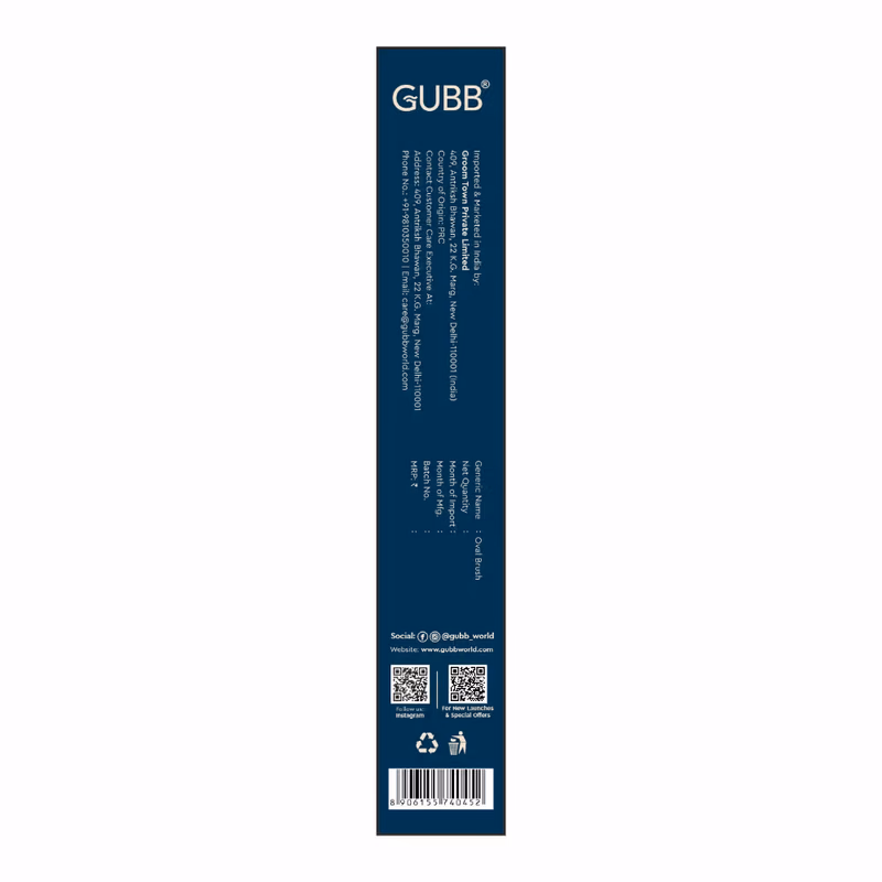 Gubb - Wooden Hues - Oval Hair Brush