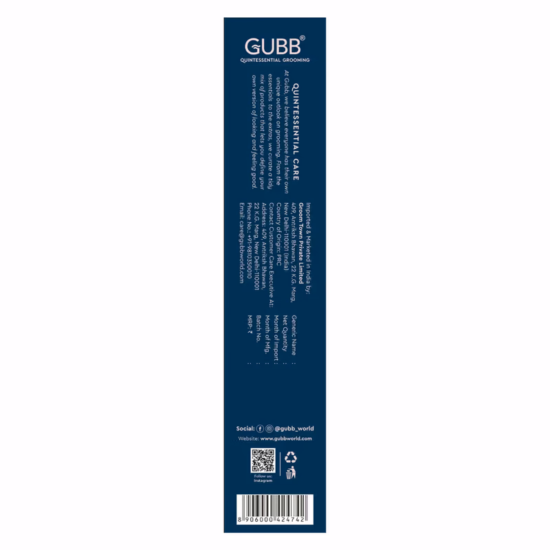 Gubb - Vogue - Range Round Hair Brush