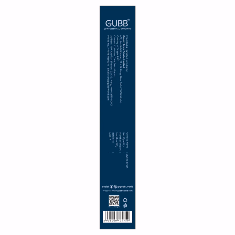 Gubb - Styling - Hair Brush For Men & Women