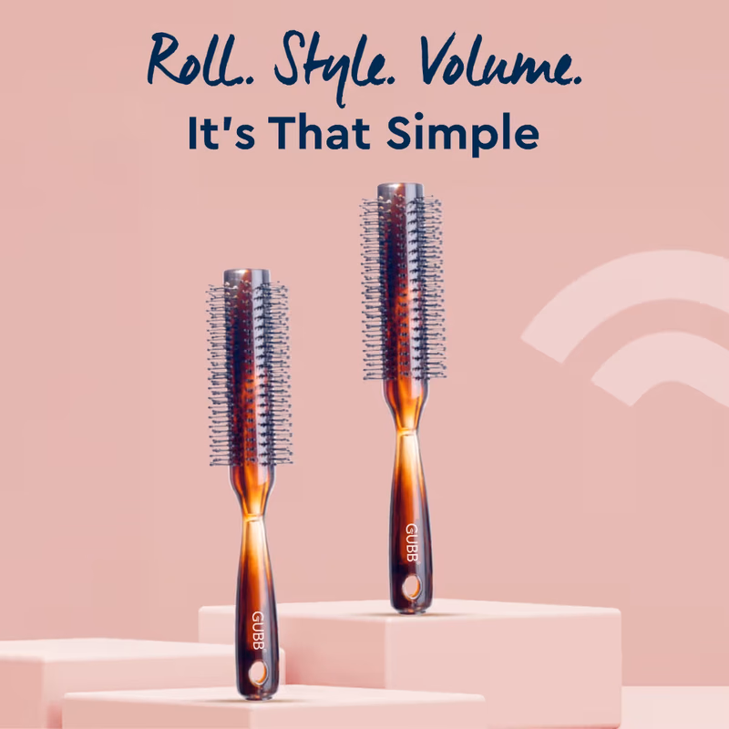 Gubb - Shell Range - Round Brush
