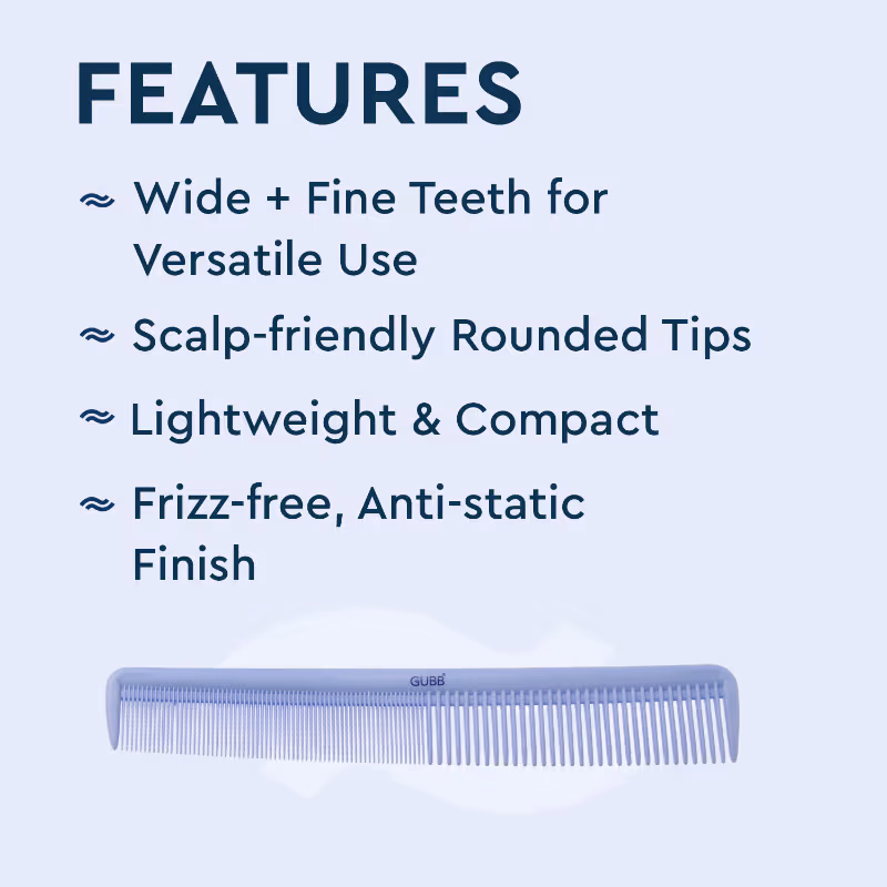 Gubb - Styling Large Hair Comb - Santorini Hues