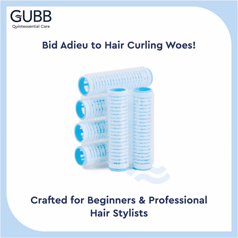 Gubb - Hair Roller Small - Set Of 6 Hair Curler