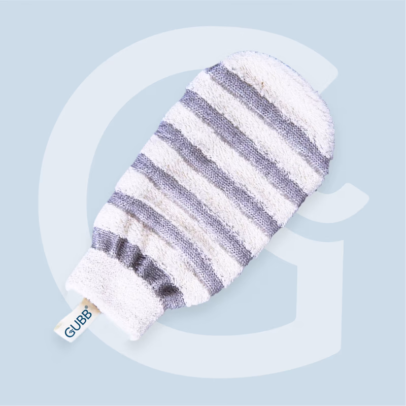 Gubb - Exfoliating Bath Mitt-For Dead Skin Removal, (Dual-Sided)