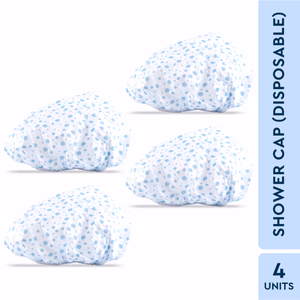 Gubb - Shower Cap Disposable-4 Caps Each (Pack Of 2)