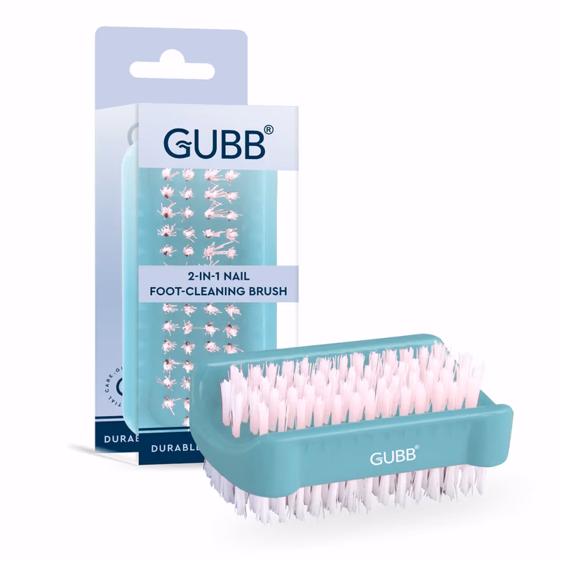 Gubb - Nail Cum Foot Cleaning Brush - 2 In 1