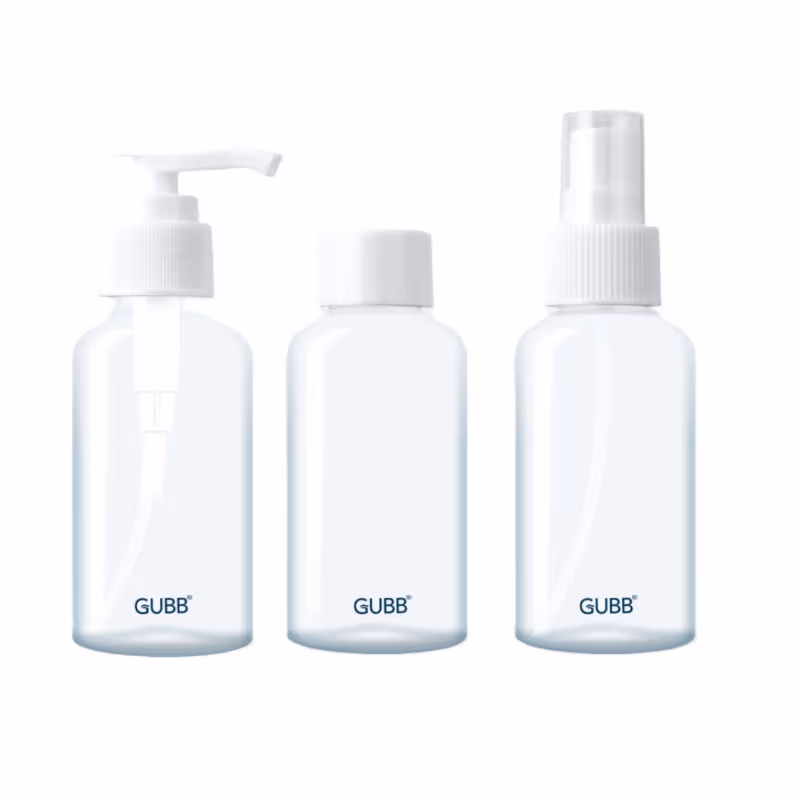 Gubb - Travel Bottles Set - For Lotion Travel Bottle Refillable Pump Bottle