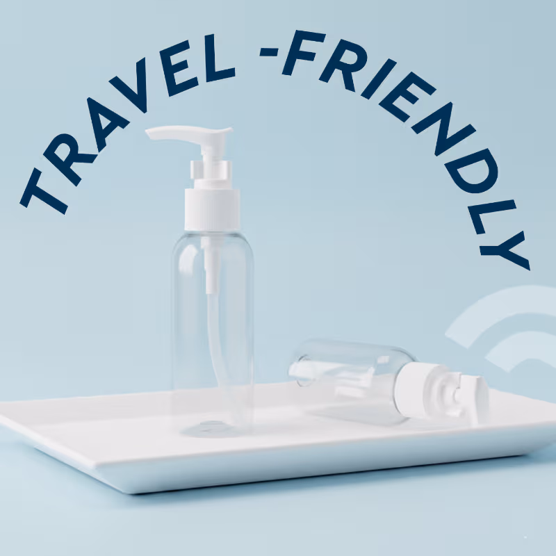Gubb - Travel Bottles Set - For Lotion Travel Bottle Refillable Pump Bottle