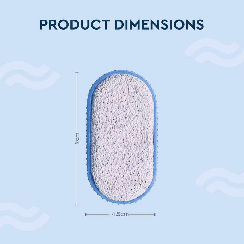 Gubb - Pumice Stone - For Feet Dead Skin Removal, - Pedicure Tool With Rubber Grip